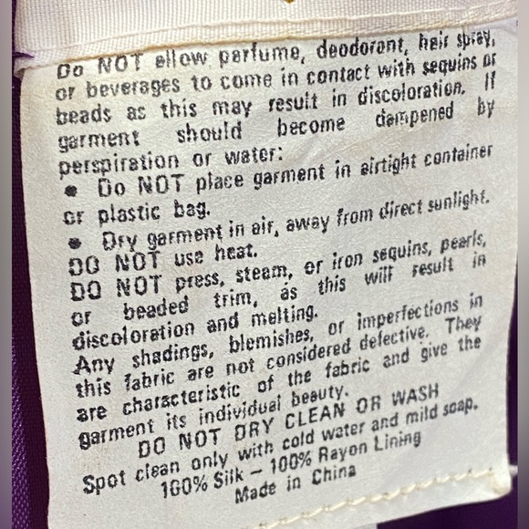 Alyce Designs Vintage Silk Sequinned Beaded Sleeveless Party Evening Dress 10 - Picture 9 of 13